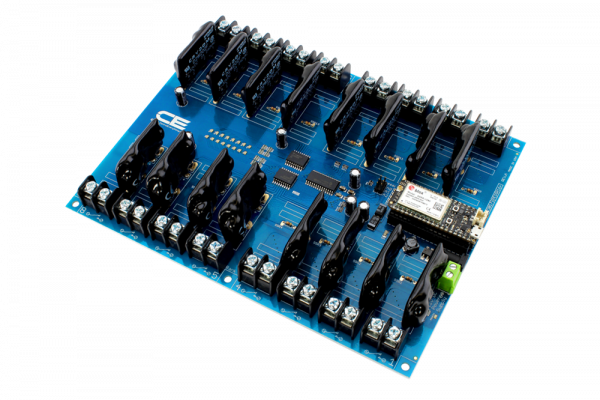 16-Channel Solid State Relay Shield with IoT Interface