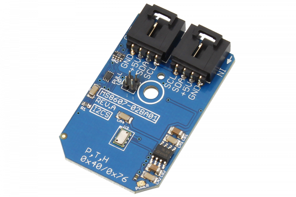 MS8607-02BA01 Micro 24-Bit Altimeter 10 to 1200 mbar 20cm Altitude Resolution I2C Mini Module