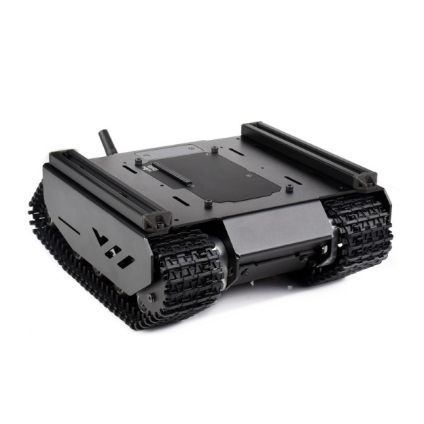 Flexible And Expandable Off-Road Tracked UGV, Multiple Hosts Support, With External Rails and ESP32