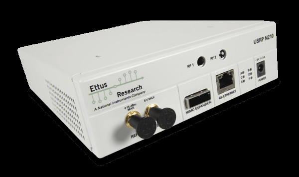 Ettus USRP N210: High-bandwidth, High-dynamic Range SDR/Cognitive Radio