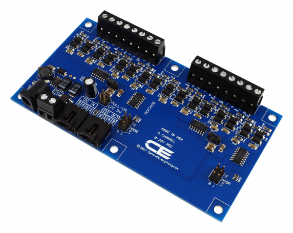 8-Channel I2C 0-20V Analog to Digital Converter with I2C Interface | MG ...