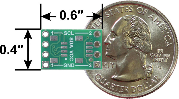 Pololu I²C Isolator, ISO1640